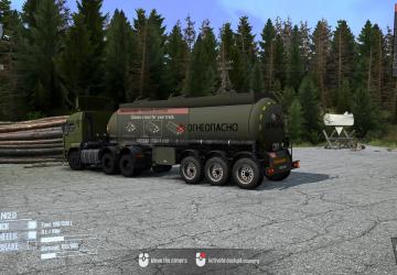 KamAZ 6460 Military version 20.11.20 for Spintires: MudRunner (v07.08.19)