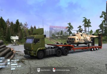 KamAZ 6460 Military version 20.11.20 for Spintires: MudRunner (v07.08.19)