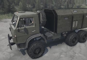 KamAZ-4310 Off-road version 09.07.20 for Spintires: MudRunner (v14.08.19)