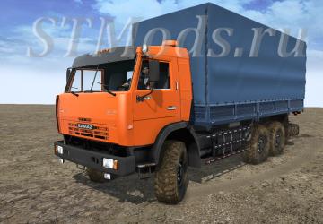 KamAZ-43110, 43118 version 1 for Spintires: MudRunner (v10.06.19)