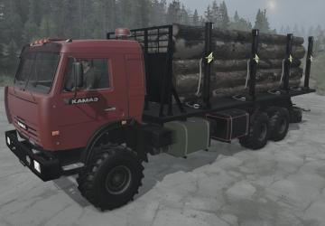 KAMAZ-43118 version 01.06.25 for Spintires: MudRunner (v28.09.22)