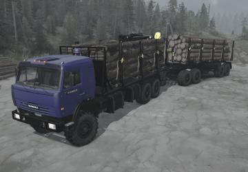 KAMAZ-43118 version 01.06.25 for Spintires: MudRunner (v28.09.22)
