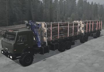 KAMAZ-43118 version 01.06.25 for Spintires: MudRunner (v28.09.22)