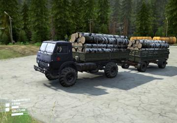 Kamaz-4325w version 0.1 for Spintires: MudRunner (v07.08.19)