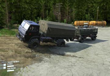 Kamaz-4325w version 0.1 for Spintires: MudRunner (v07.08.19)