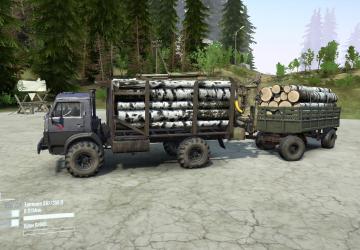 Kamaz-4325w version 0.1 for Spintires: MudRunner (v07.08.19)