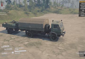KamAZ 4326 version 1.2 for Spintires: MudRunner (v10.06.19)