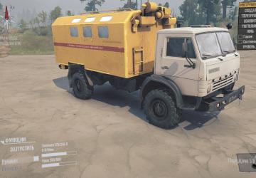 KamAZ 4326 version 1.2 for Spintires: MudRunner (v10.06.19)