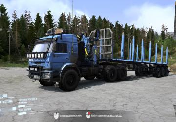 Kamaz 44108 version 2.0 for Spintires: MudRunner (v10.06.19)