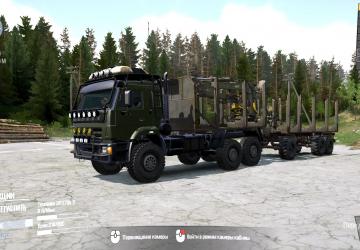 Kamaz 44118 version 08.09.20 for Spintires: MudRunner (v07.08.19)