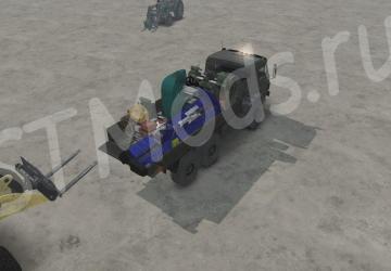 Kamaz-5350 and Garage Parts Pack for Maps v0.1 for Spintires: MudRunner (v18.10.18)