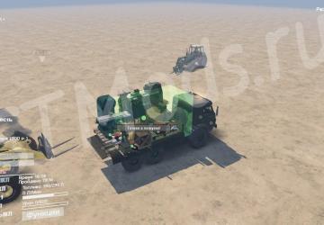 Kamaz-5350 and Garage Parts Pack for Maps v0.1 for Spintires: MudRunner (v18.10.18)