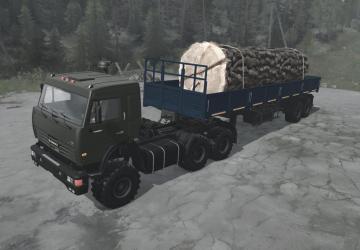 KAMAZ 54115, 54115-Turbo version 26.05.25 for Spintires: MudRunner (v28.09.22)