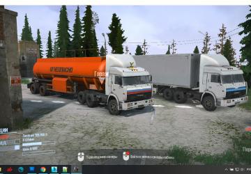 KamAZ-54115 Truckers - 1 version 1.0 for Spintires: MudRunner (v10.06.19)