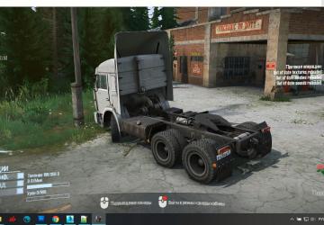 KamAZ-54115 Truckers - 1 version 1.0 for Spintires: MudRunner (v10.06.19)