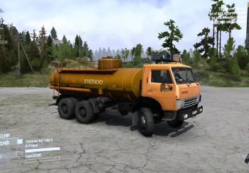 KamAZ 55102 version final for Spintires: MudRunner (v10.06.19)