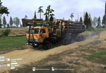 KAMAZ-55102 version 1 for Spintires: MudRunner (v07.08.19)