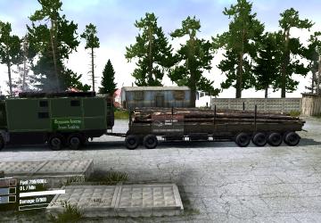 Kamaz 635050 FORESTER version 2.0 for Spintires: MudRunner (v07.08.19)