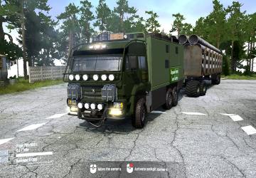 Kamaz 635050 FORESTER version 2.0 for Spintires: MudRunner (v07.08.19)