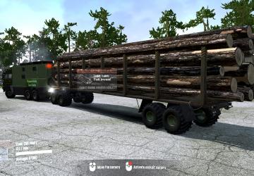 Kamaz 635050 FORESTER version 2.0 for Spintires: MudRunner (v07.08.19)