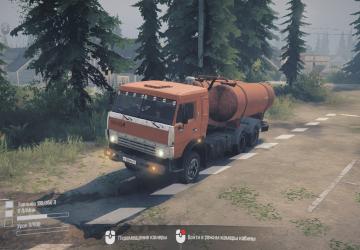 KamAZ-65115/65111 KO-505 Sewage Truck version 30.05.2019 for Spintires: MudRunner (v18.10.18)