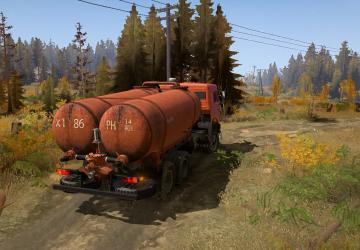 KamAZ-65115/65111 KO-505 Sewage Truck version 30.05.2019 for Spintires: MudRunner (v18.10.18)