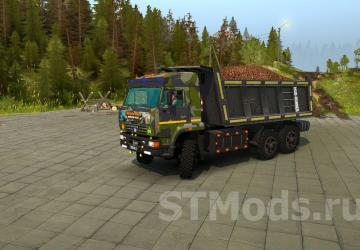 KamAZ 65221 6x6 version 2.0 for Spintires: MudRunner (v22.03.19)