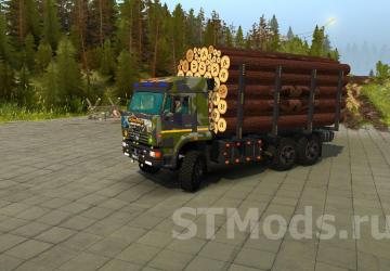 KamAZ 65221 6x6 version 2.0 for Spintires: MudRunner (v22.03.19)