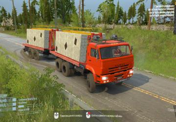 KAMAZ-65222 version 1 for Spintires: MudRunner (v07.08.19)