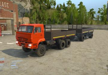 KAMAZ-65222 version 1 for Spintires: MudRunner (v07.08.19)