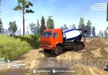 Kamaz 65225 version 1 for Spintires: MudRunner (v25.02.21)