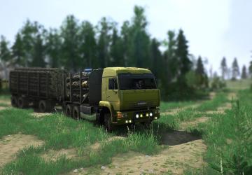 KAMAZ 65225 version 5.06.19 for Spintires: MudRunner (v22/03/19)
