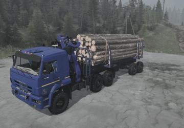 KAMAZ-6522-53 version 23.02.25 for Spintires: MudRunner (v28.09.22)