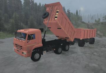 KAMAZ-6522-53 version 23.02.25 for Spintires: MudRunner (v28.09.22)