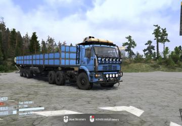 Kamaz 6522 version 2.0 for Spintires: MudRunner (v10.06.19)