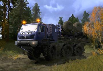 Kamaz Artika version 1.2 for Spintires: MudRunner (v10.06.19)