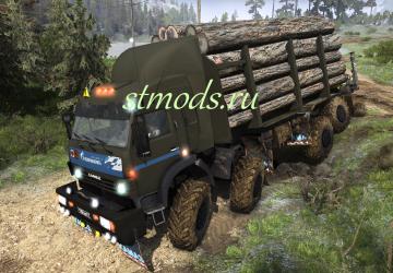 KamAZ Mus version 2.0 for Spintires: MudRunner (v22.03.19)