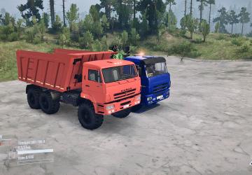 Kamaz Pack version 2 for Spintires: MudRunner (v10.06.19)