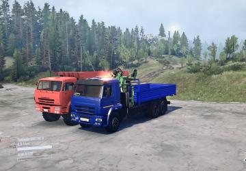 Kamaz Pack version 2 for Spintires: MudRunner (v10.06.19)