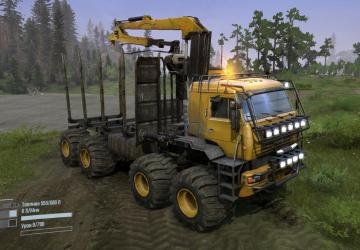 Kamaz Polar Forwarder version 2.2 for Spintires: MudRunner (v25.02.21)