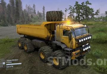 Kamaz Polar Forwarder version v2.3 for Spintires: MudRunner (v25.02.21)