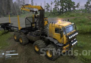 Kamaz Polar Forwarder version v2.3 for Spintires: MudRunner (v25.02.21)