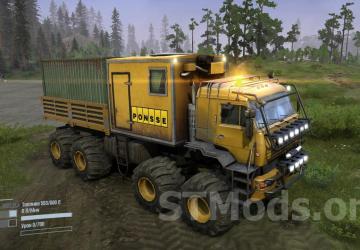 Kamaz Polar Forwarder version v2.3 for Spintires: MudRunner (v25.02.21)