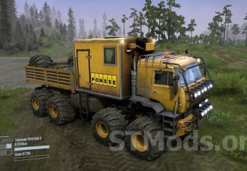 Kamaz Polar Forwarder version v2.3 for Spintires: MudRunner (v25.02.21)