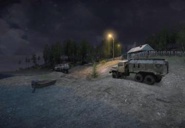Map 12.45PM version 1 for Spintires: MudRunner