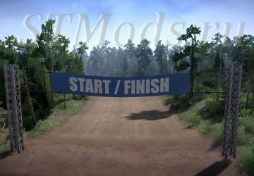 Allardt Raceway Map version 1.0 for Spintires: MudRunner (v14.08.19)