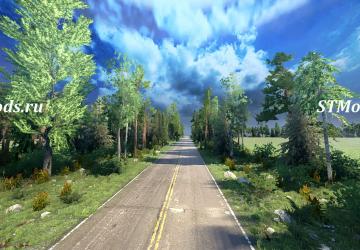 Map American Flat Grounds 2 version 1.0 for Spintires: MudRunner (v14.08.19)