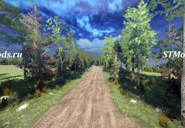 Map American Flat Grounds 2 version 1.0 for Spintires: MudRunner (v14.08.19)