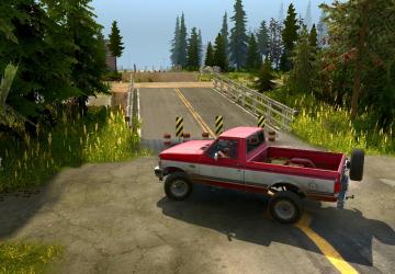 American Lockdown Map version 1 for Spintires: MudRunner (v14.08.19)
