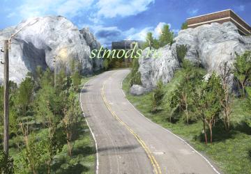Map American Wils Day 1 - Hard Long version 1.0 for Spintires: MudRunner (v22.03.19)